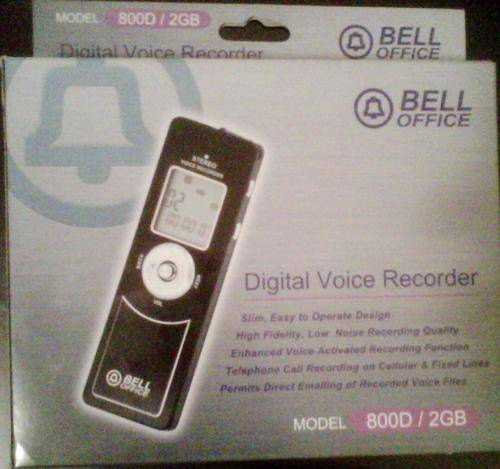 Bell Office Digital Voice Recorder 2GB