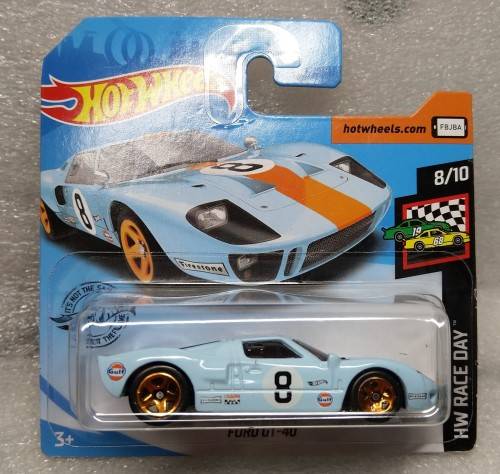 HOTWHEELS HOT WHEELS - DIE CAST VEHICLE - FORD GT-40
