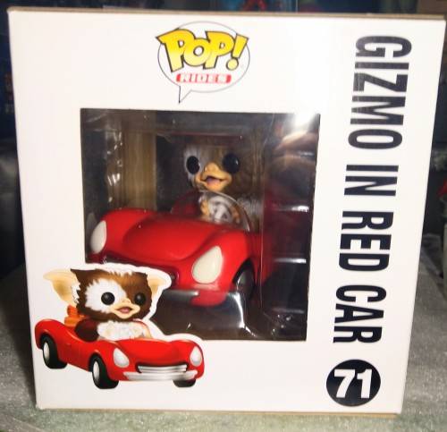Rare - Funko Rides #71 - Gremlins- Large Gizmo in Red Car - Special Edition Ltd to 50 in SA