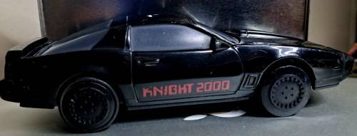 1982 Knight Rider Knight 2000 K.I.T.T. 1:25 Whip Shifter Model Car Black Vintage