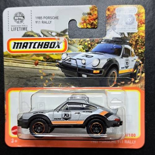 Matchbox - 1985 Porsche 911 Rally 1:64 - Sealed