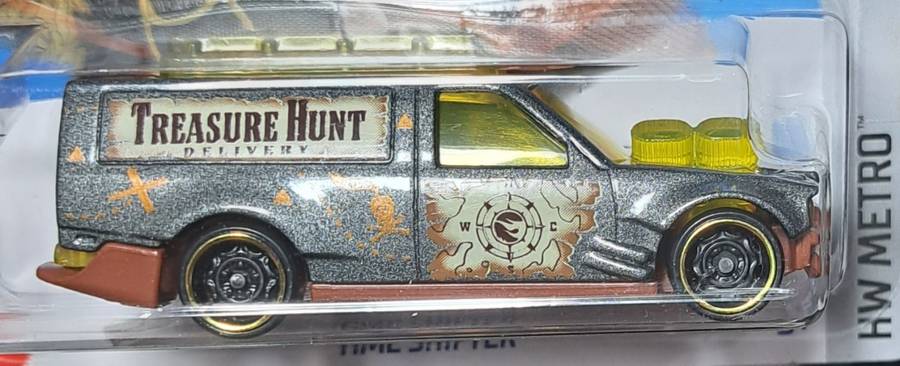 2017 Hot Wheels - Rare Treasure Hunt - Treasure Hunt Delivery - Time Shifter!