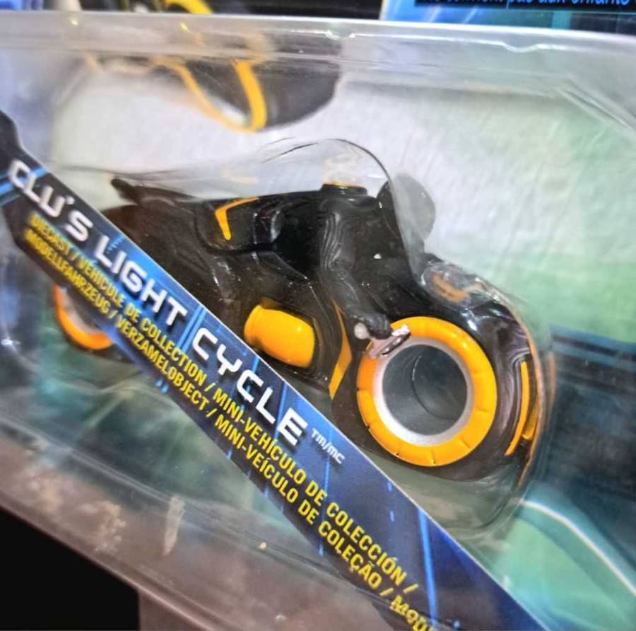 2010 Spinmaster - TRON - Clu`s Lightcycle Die Cast 1:50 - XTRARE