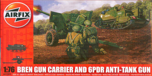 [PM:AF:A]-AirFix - Bren Gun Carrier and 6PDR Anti-Tank Gun - 1:76