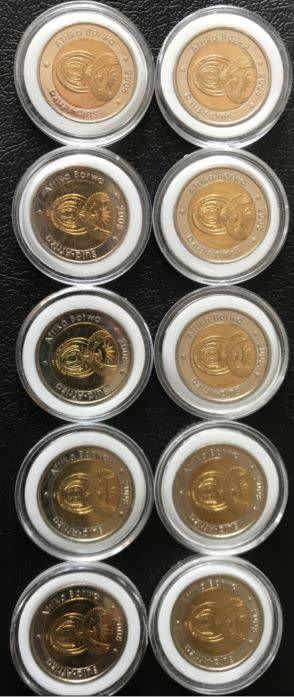 *** MANDELA R5 COINS - 2008 *** UNTOUCHED & ENCAPSULATED ***