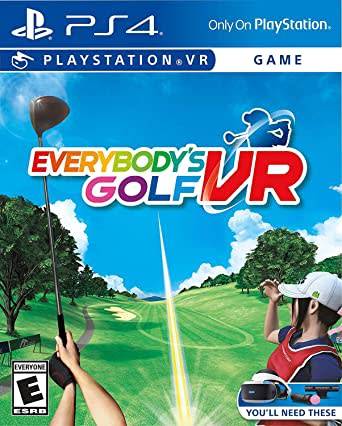 Everybodys Golf VR PS4