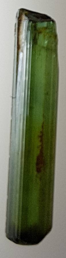 NATURAL GREEN TOURMALINE CRYSTAL ROUGH - 1.95ct