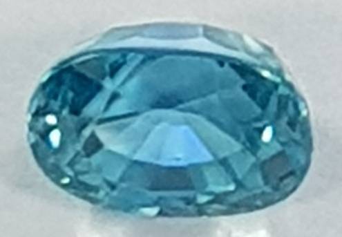 NATURAL BLUE ZIRCON - 3.36 ct