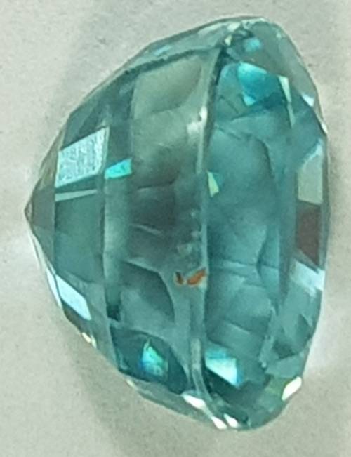 NATURAL BLUE ZIRCON - 3.36 ct