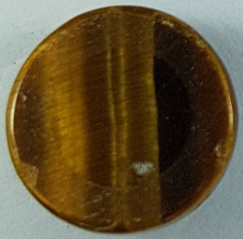 NATURAL GOLD TIGERS EYE ROUND CABOCHON - 9mm