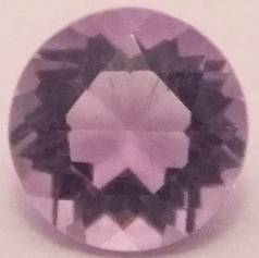 BRILLIANT CUT DAZZLING AMETHYST ROUND - 5mm - 0.35CTS