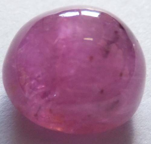 GENUINE RUBY CABOCHON - 7.65 ct