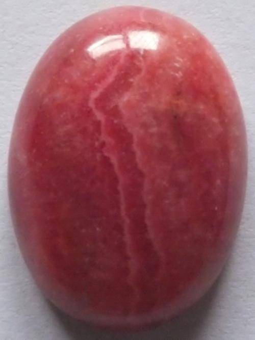 RHODONITE CABOCHON - 20 x 15 mm