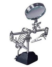 Helping Hands with Soldering Iron Rest
