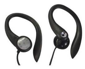 SoundLAB Black Hook Sport Earphones
