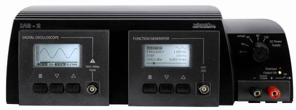 THREE-IN-ONE LAB UNIT (Scope, Function generator and Power supply)