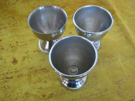 METALEGG CUPS X 3~ HAVE A LOOK!!!!