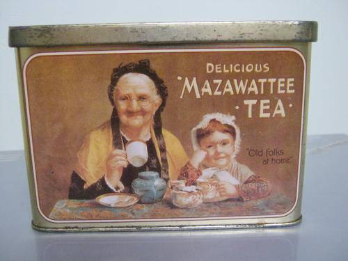 VINTAGE MAZAWATTEE TIN
