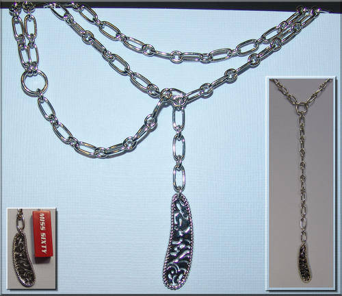NECKLACE MISS SIXTY STAINLESS STEEL B WA 41