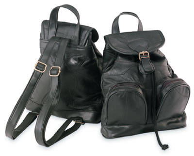 ** Read B4 Bidding ** Maxam Italian Stone Design Genuine Leather Backpack/Purse/Handbag