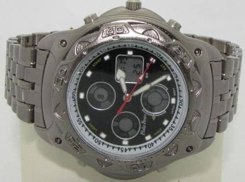 ** Read B4 Bidding ** Philip Persio 4-Eye Ana/Digi Watch