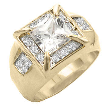 ** Read B4 Bidding ** 5.00ctw Diamond & Diamond ZrO2 Ring / Size 12
