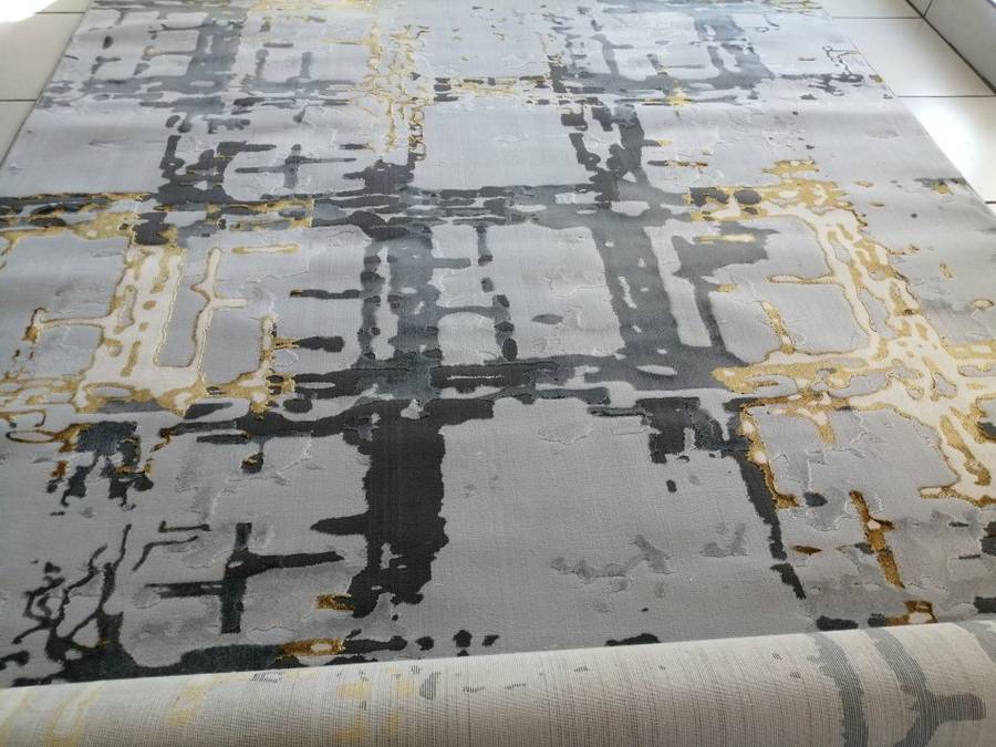 Grey Modern Rug