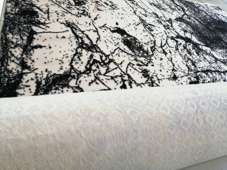 Microfibre Turkish Non-Slip Modern Rug