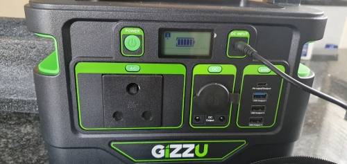 GIZZU 518Wh Portable Power Station 1 x 3 Prong SA Plug Point