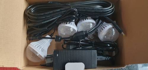 New 500W UPS Portable Power Station Back Up Power with Solar Panel (LifePO4 Battery)