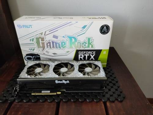 Palit GeForce RTX 3070 Ti GameRock OC 8GB GDDR6X Gaming Graphics Card