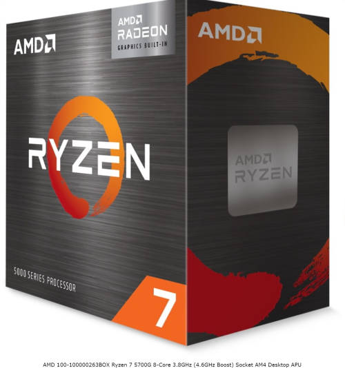 Ryzen 7 5700G Gaming/Office PC Complete with Extras