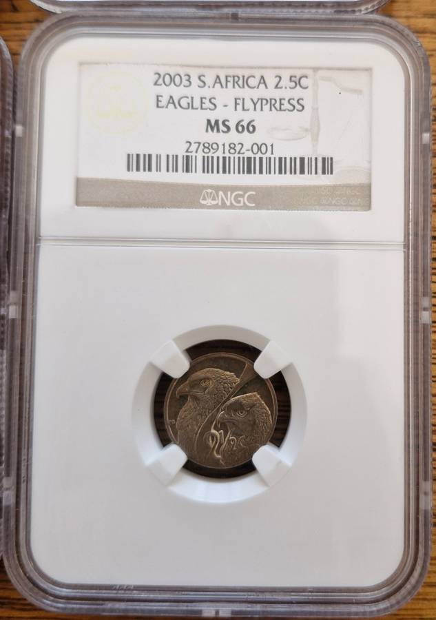 2003-2015 Silver Fly Press Tickey 2 1/2c Set NGC graded PF70UC