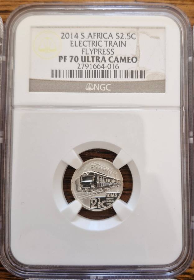 2003-2015 Silver Fly Press Tickey 2 1/2c Set NGC graded PF70UC