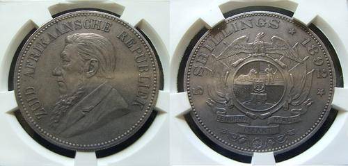 +++ 1892 ZAR Kruger Single Shaft Crown AU55 +++