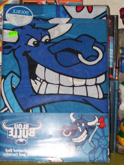 Blue Bulls Double Duvet Cover