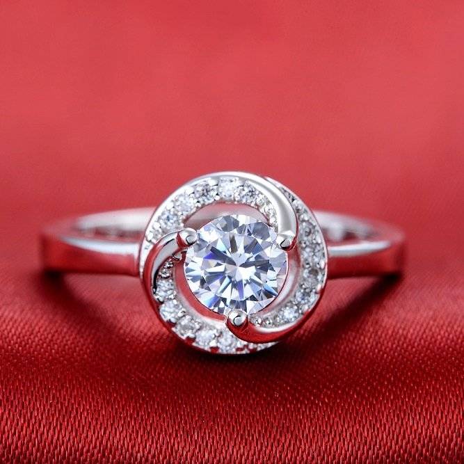 Astounding 1.25 Carat Simulated Diamond Ring. Size 7 / O !!!