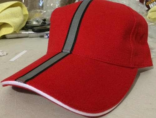 Personalised Embroidered Cap-RED - BRAND YOUR OWN NAME!!