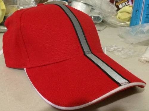 Personalised Embroidered Cap-RED - BRAND YOUR OWN NAME!!