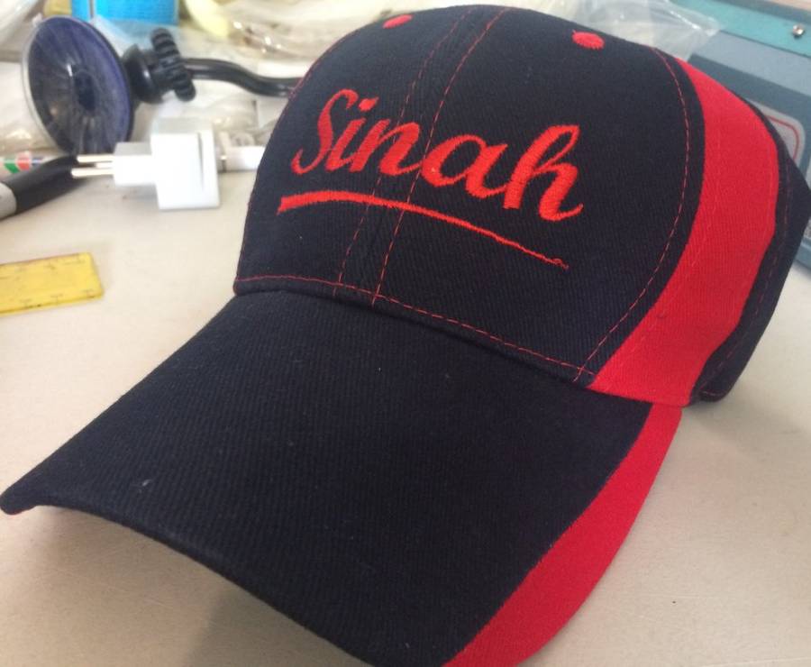 Personalised Embroidered Caps!!! Brand Your own Name!! 10 ON AUCTION!!