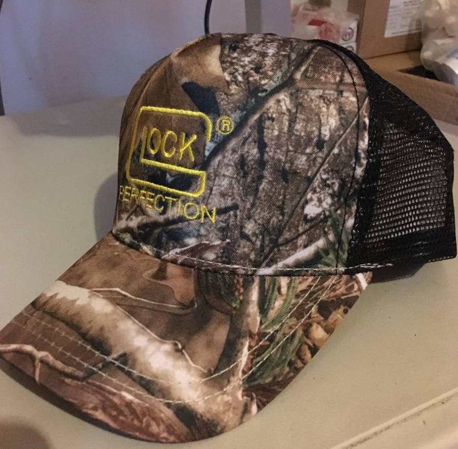 GLOCK Camo Trucker Style Cap