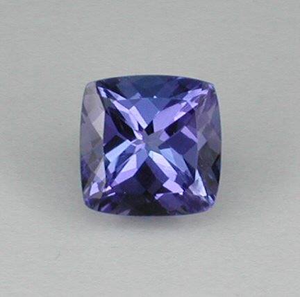 GENUINE TANZANITE 1.4 CT SQUARE 6.5MM