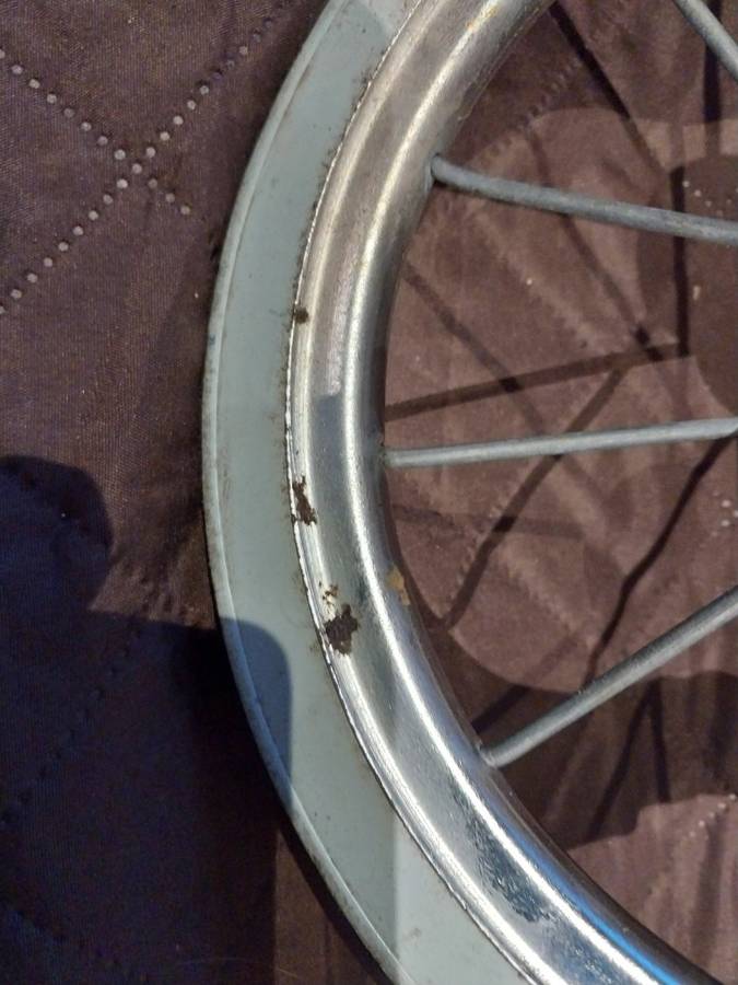 Vintage pram spare wheels