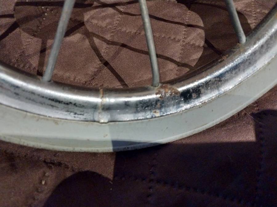 Vintage pram spare wheels