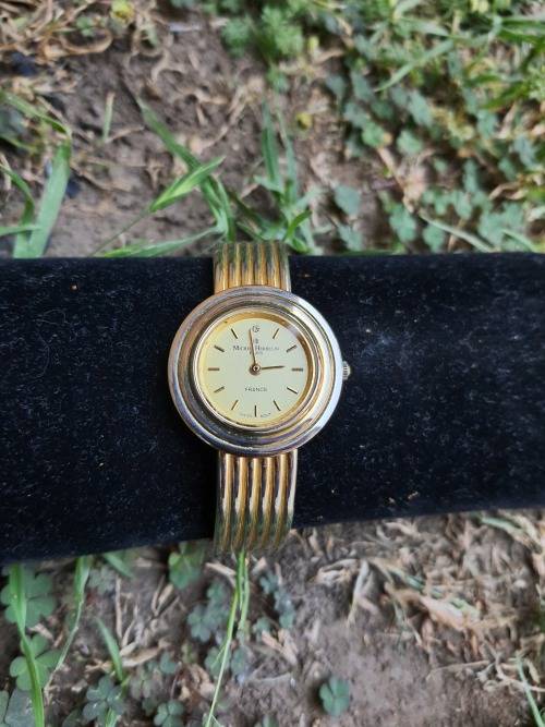 *RELISTED* Rare Michel Herbelin gold ladies watch