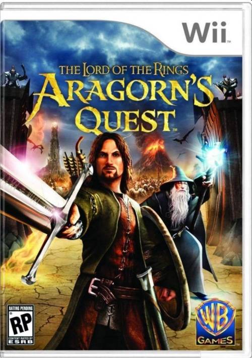 The Lord Of The Rings Aragorn`s Quest (Nintendo WII) - NEXT BUSINESS DAY SHIPPING!