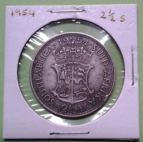 1954 Two & Half Shillings