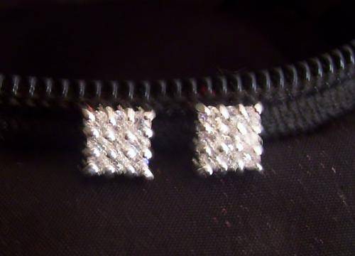 *** STUNNING ***Simulated Diamond earrings set in sterling silver