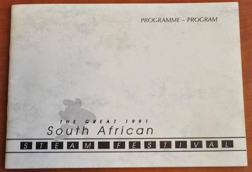 1991 South African Steam Festival Program