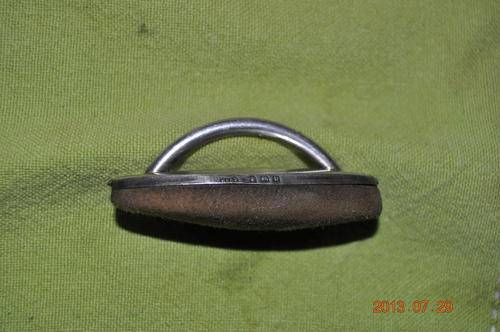 CRAZY START R1 !!!  CUTE STERLING SILVER HALLMARKED NAIL BUFFER